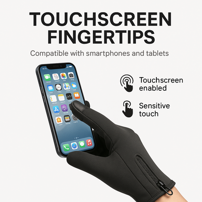 Thermal Waterproof Touchscreen Gloves
